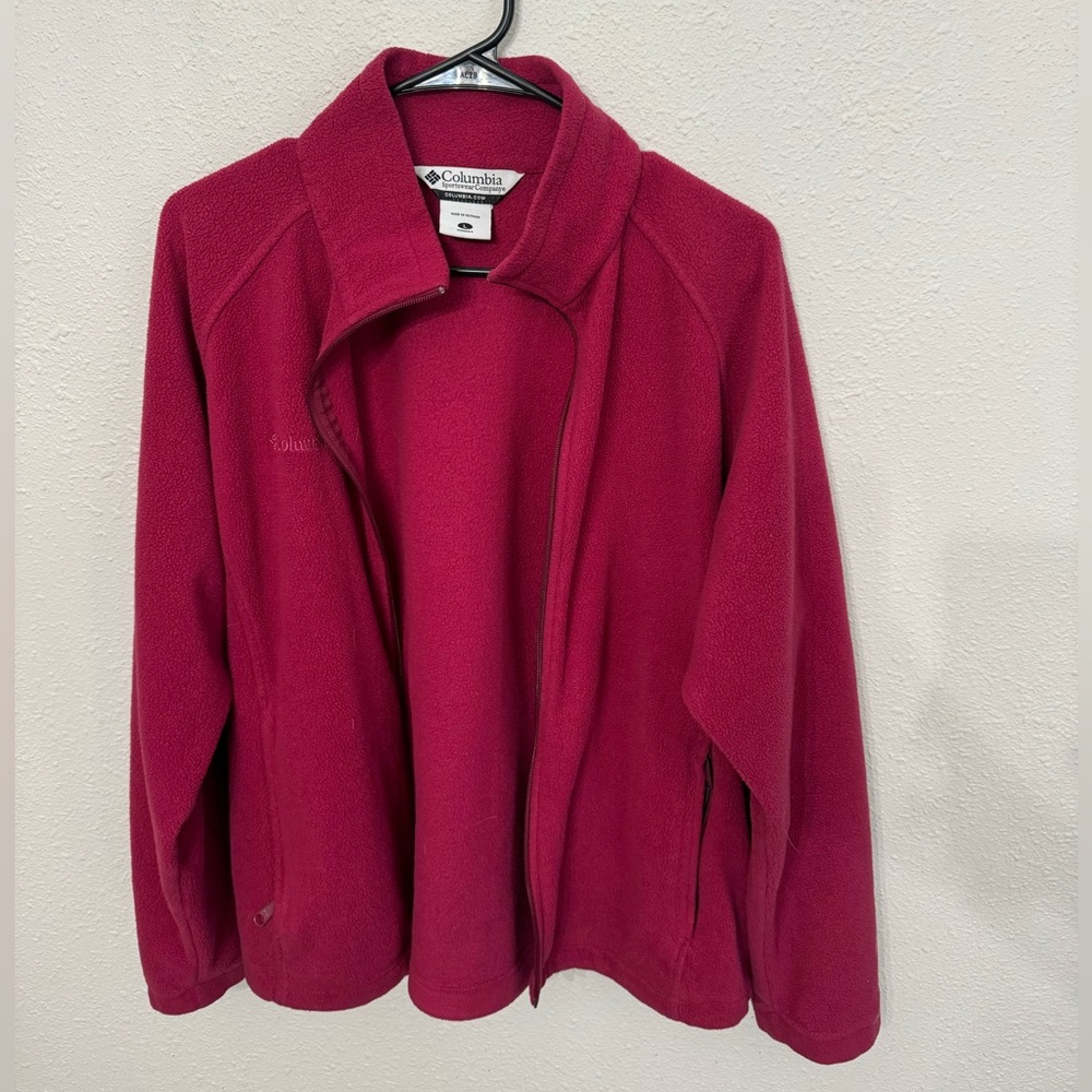 Columbia Fleece Jacket Large